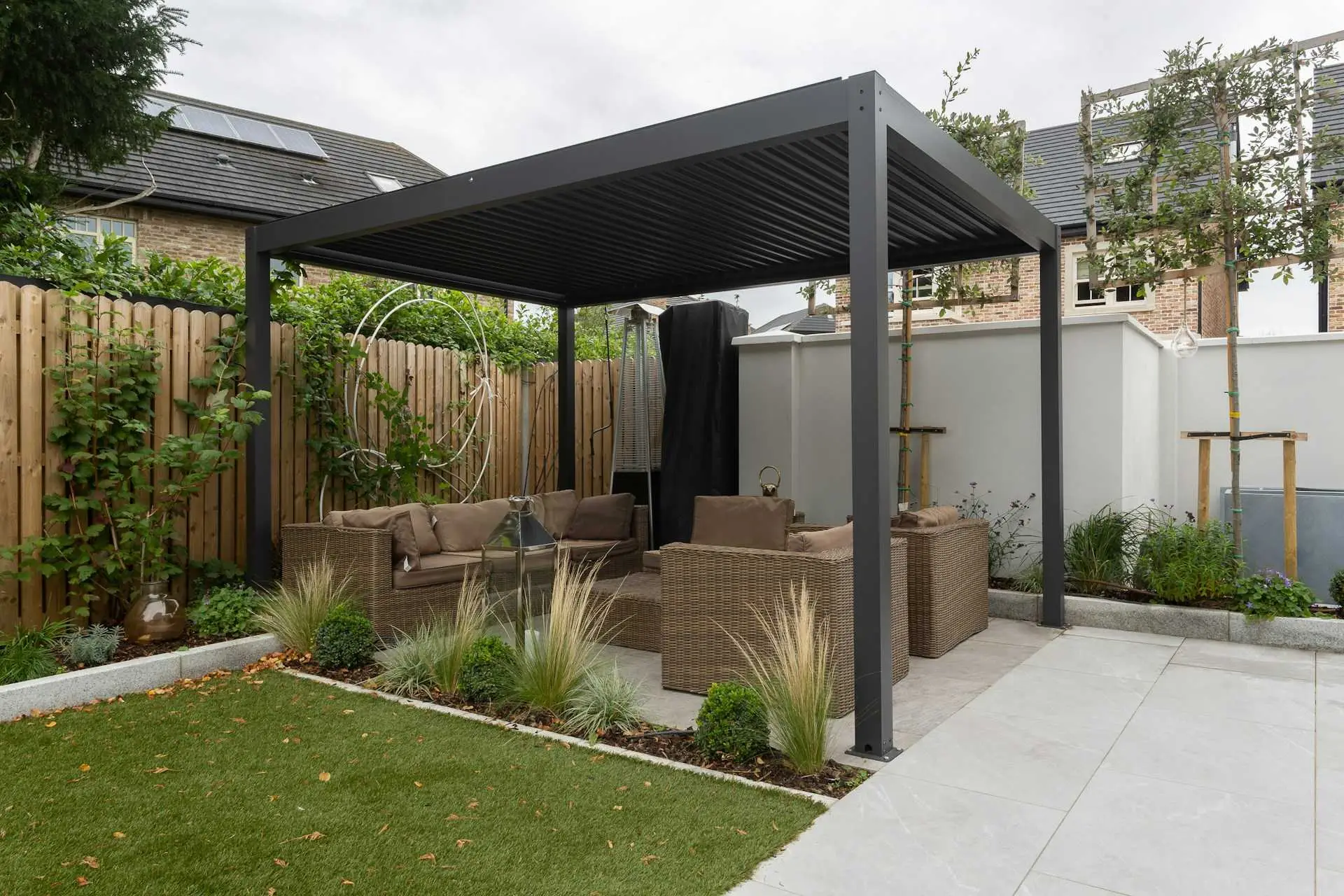 Transform your outdoor space with elegant sun canopies for patios